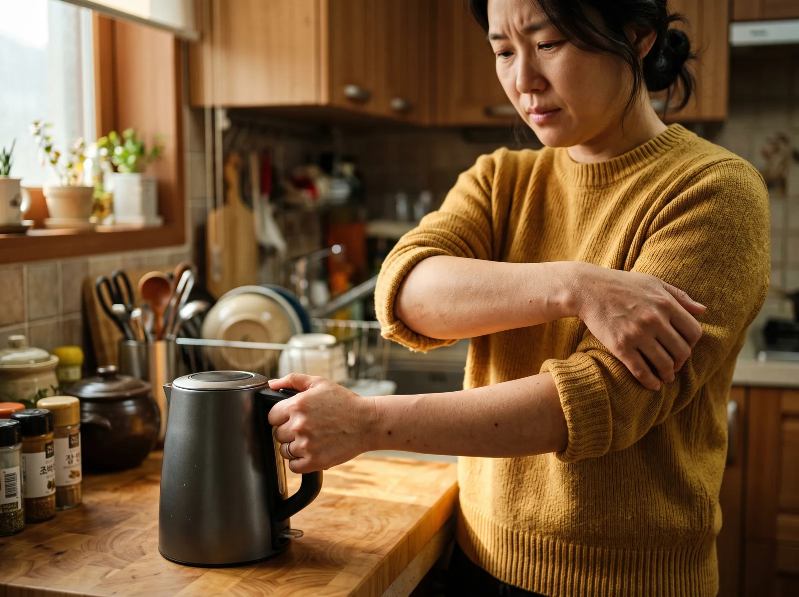 테니스엘보 진료 · 연결한의원 청주오창